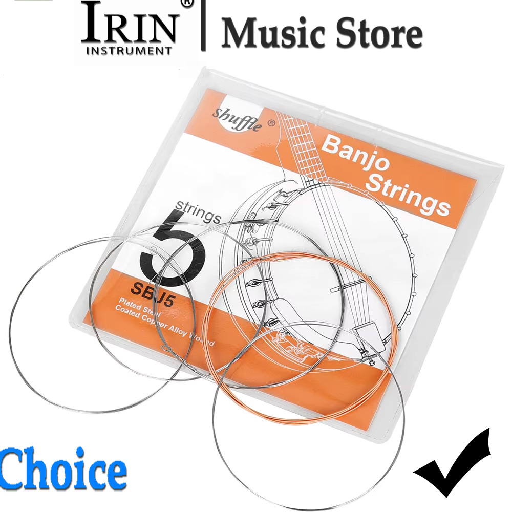 Musical Instrument Strings - SHUFFLE 5-strings Banjo Strings Silver Plated
