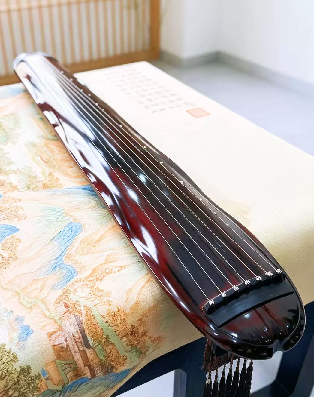 Musical Instrument Craft - Zhongni Style Guqin, Old Chinese Fir