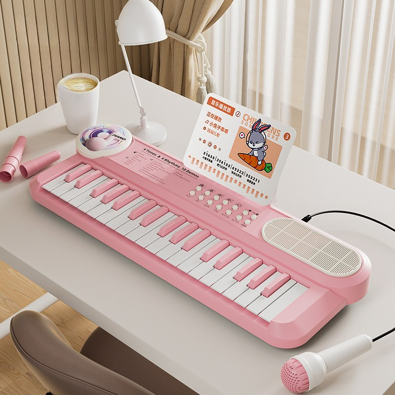 Musical Instruments Names - 37 Keys Kids Electronic Piano Keyboard