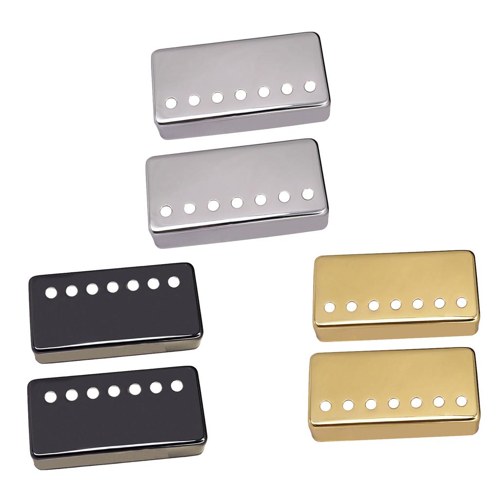 LP Guitar Pickup Cover Brass 7 - Musical Instrument Strings review and price