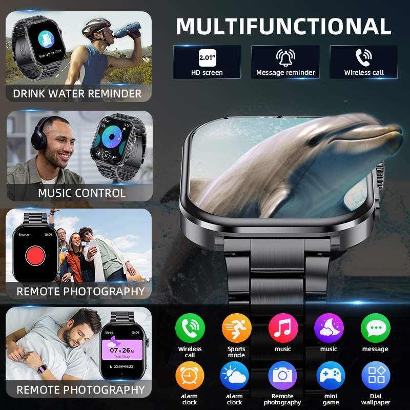 LIGE Smart Watch Men 2026 Full - Musical Instrument Craft review and price