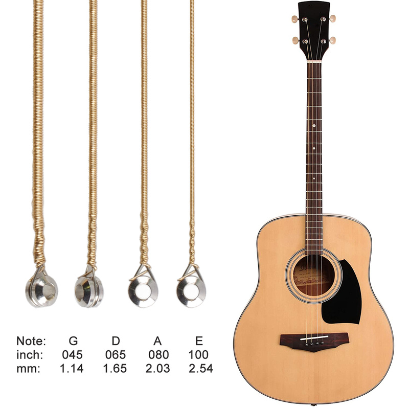 4 Strings Acoustic Bass  ANTI- - Musical Instrument Strings review and price