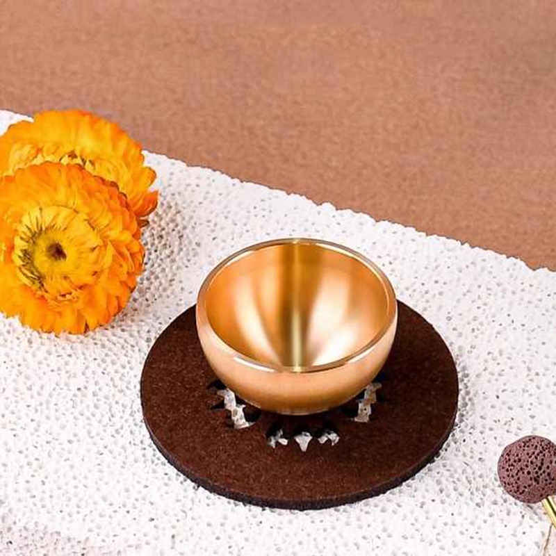 Mini Singing Bowl Handmade Cop - Song With Musical Instrument review and price