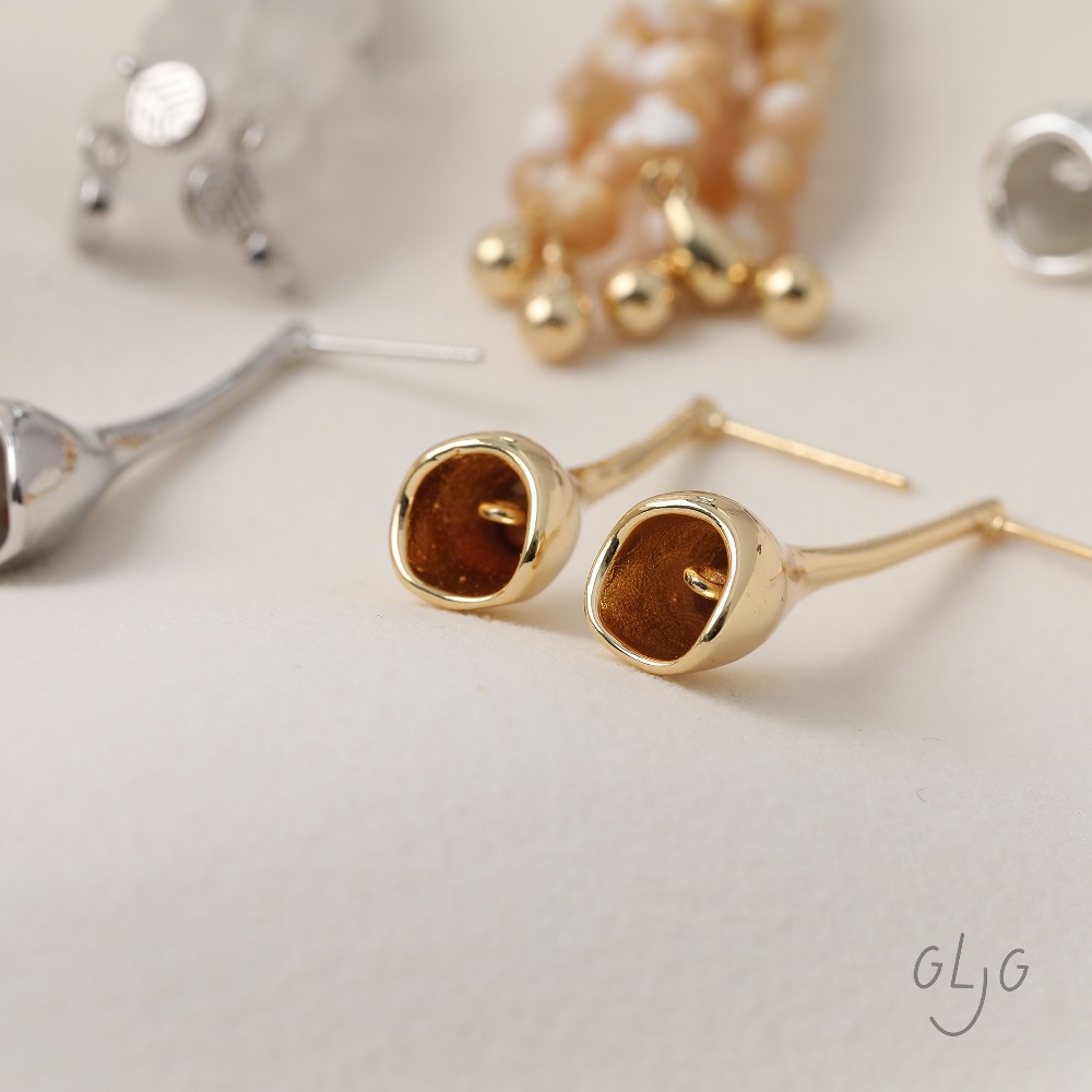 2PCS Dainty Horn Flower Ear St - Musical Instrument Jewelry review and price