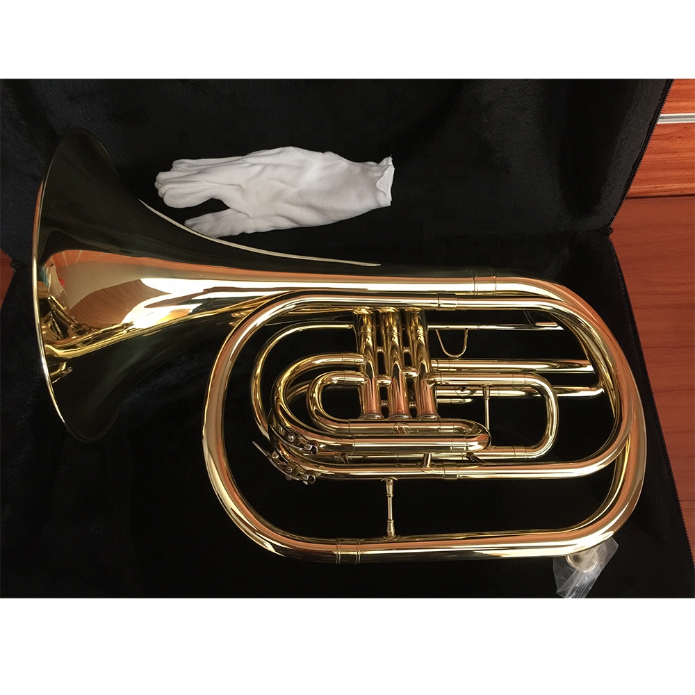 Bb Gold‑Lacquered Marching Fre - Musical Instrument Horn review and price