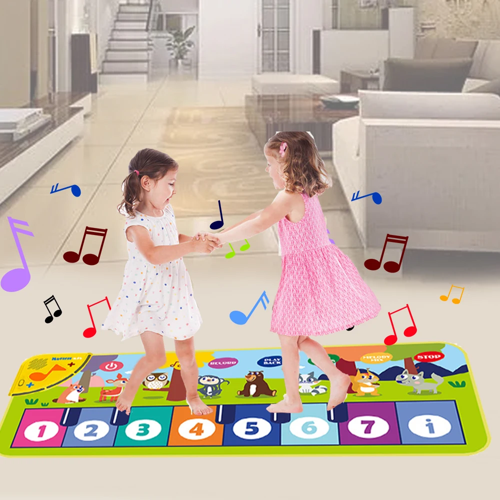Piano Mat for Kids Kids Toddle - Musical Instruments Names review and price