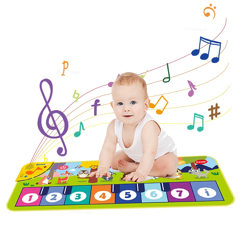 Piano Mat for Kids Kids Toddle - Musical Instruments Names review and price