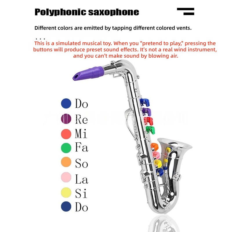 Saxophone Toy Musical Wind Ins - Song With Musical Instrument review and price