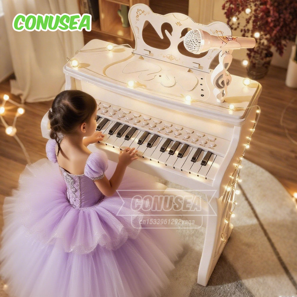 Baby Electronic Piano with Mic - Musical Instruments Names review and price