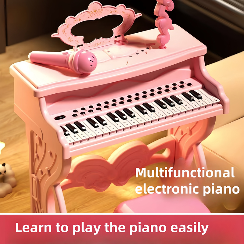 Baby Electronic Piano with Mic - Musical Instruments Names review and price