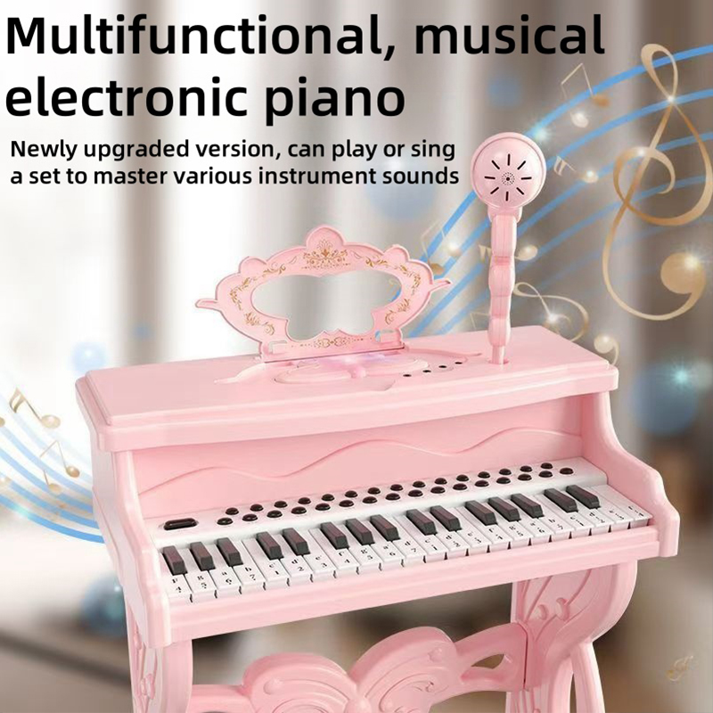Baby Electronic Piano with Mic - Musical Instruments Names review and price