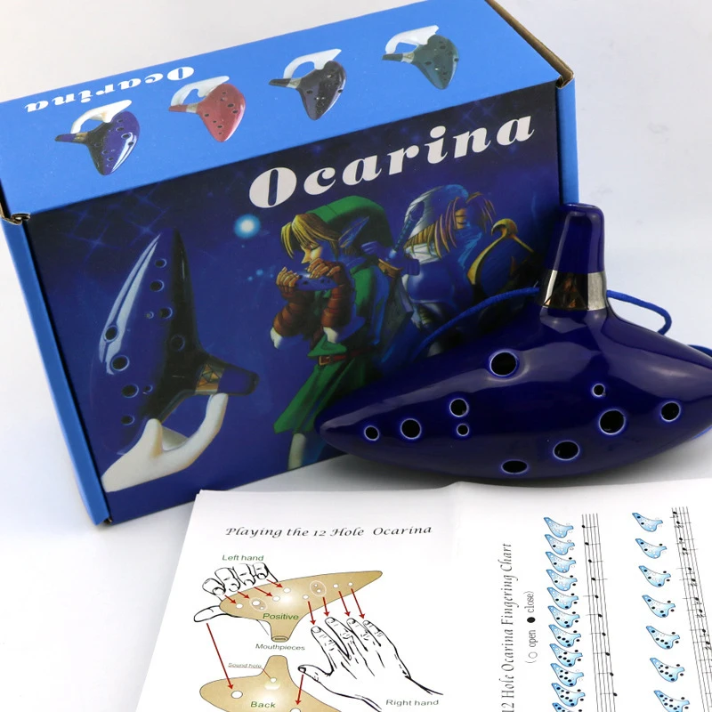 Hot﻿ Ocarina Ceramic Legend Of - Song With Musical Instrument review and price
