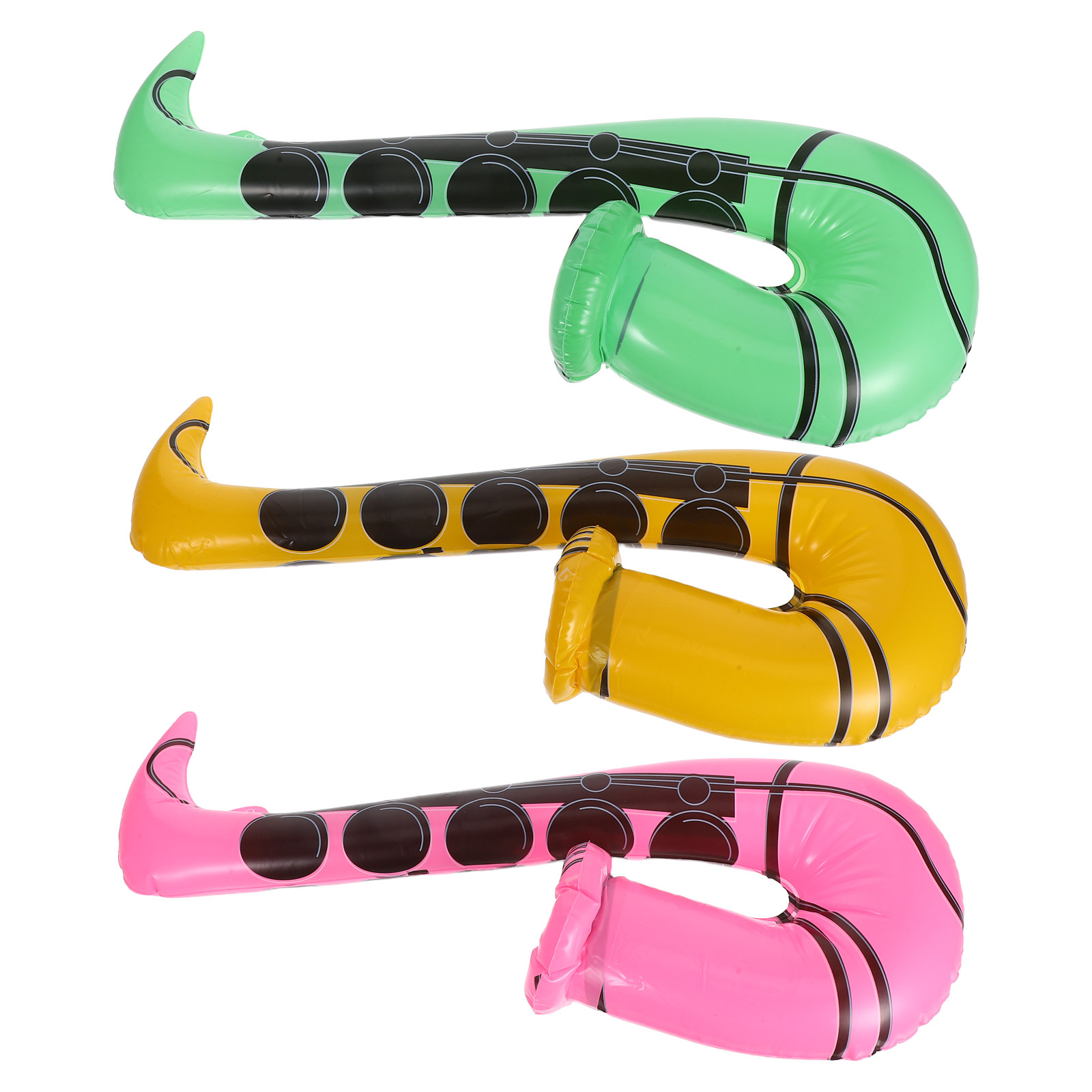 3Pcs Inflatable Saxophone Ball - Musical Instrument That You Blow Into review and price