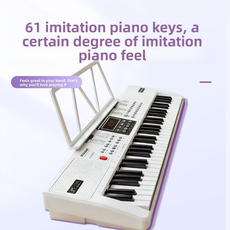 Electronic Keyboard 61 Keys Mu - Musical Instruments Names review and price