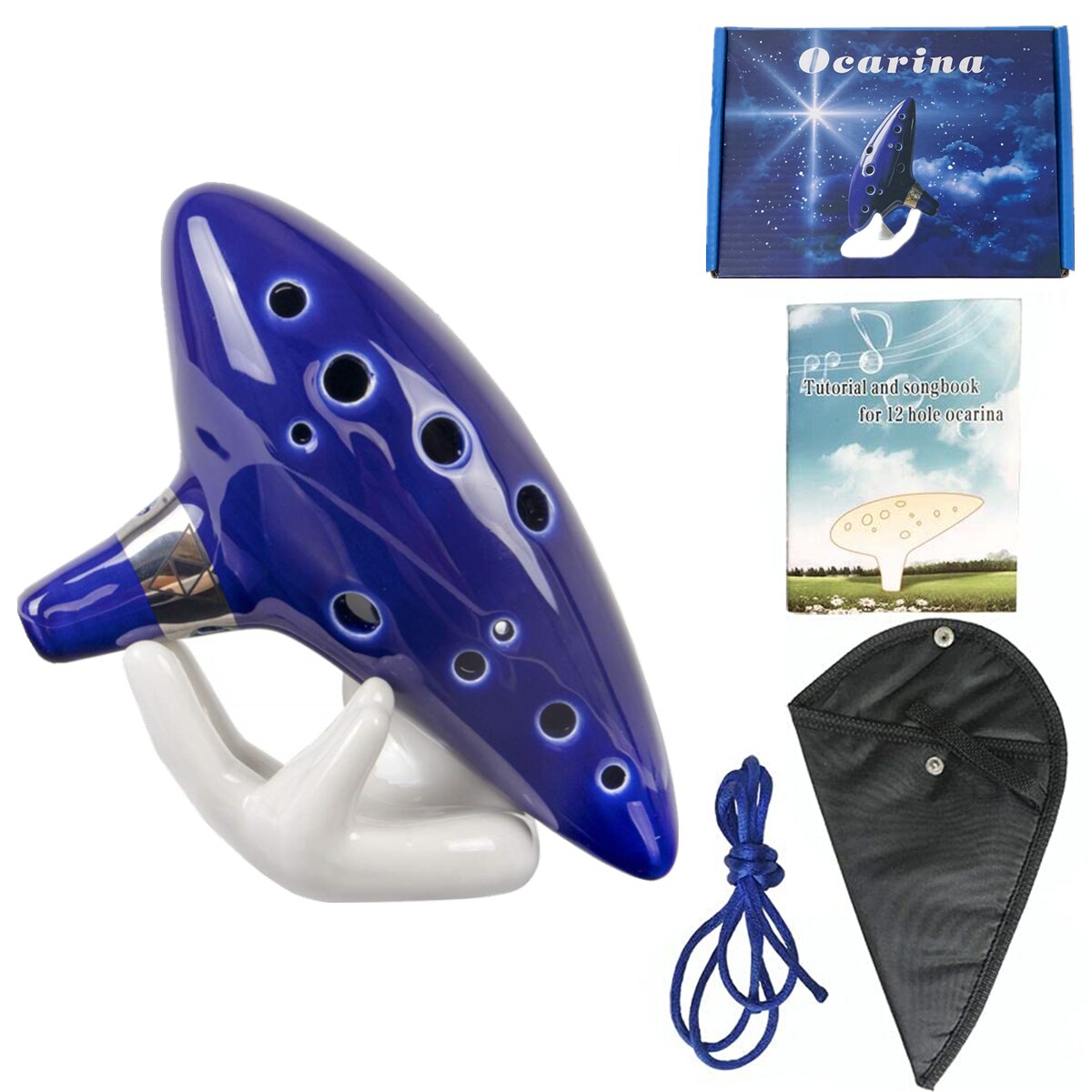 Miwayer 12 Hole Alto C Ceramic - Song With Musical Instrument review and price