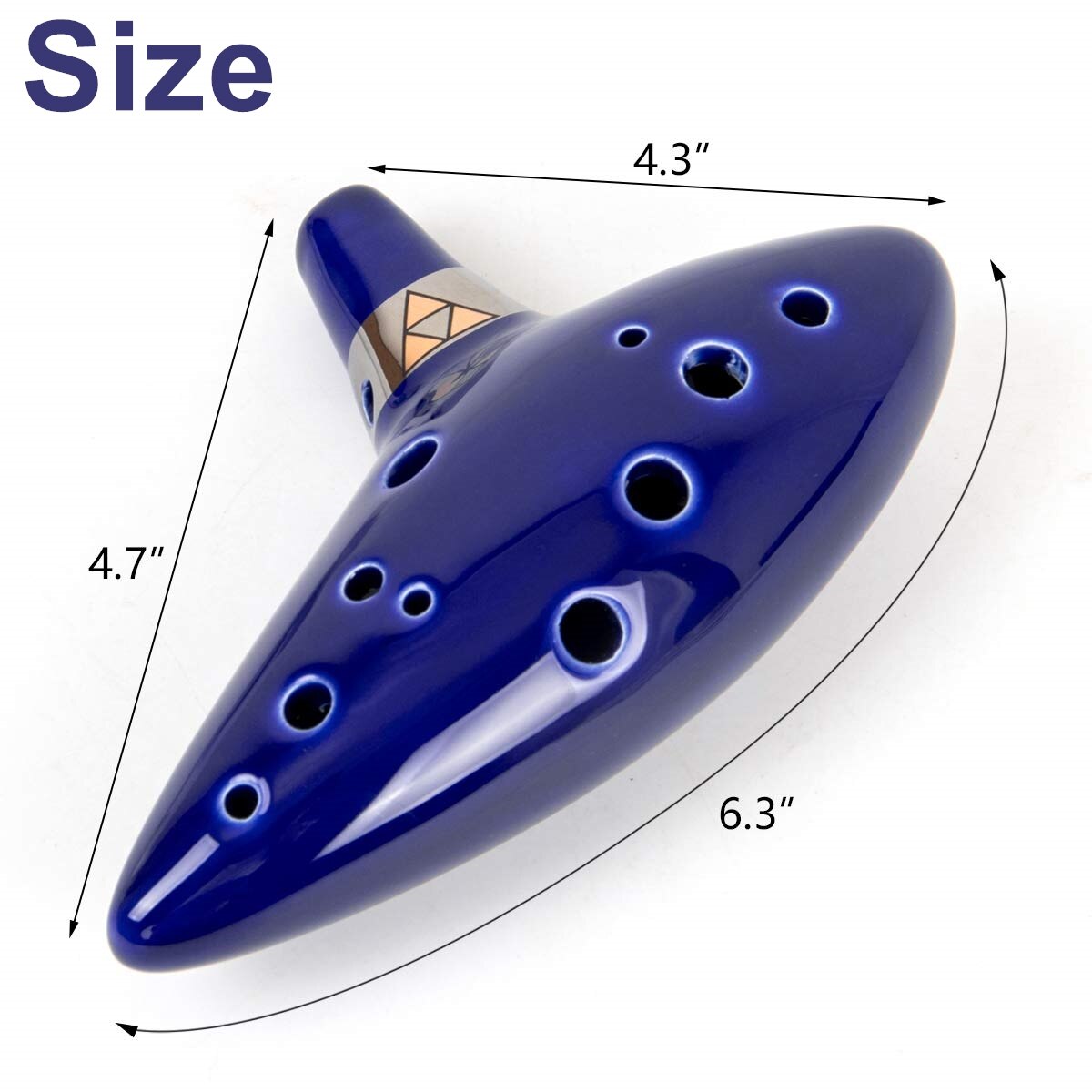 Miwayer 12 Hole Alto C Ceramic - Song With Musical Instrument review and price