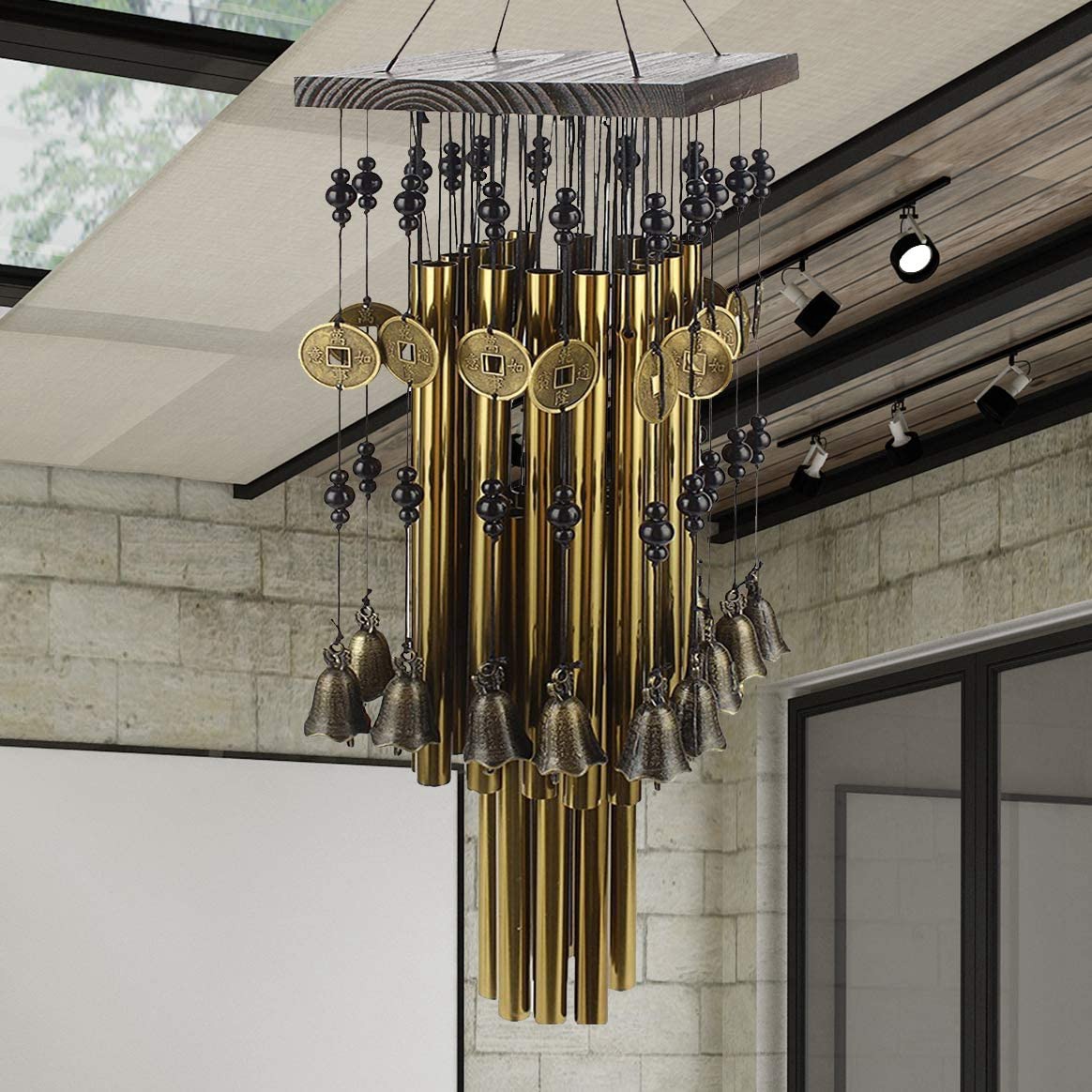Outdoor Indoor Metal Tube Wind - Wind Chime Tubular review and price
