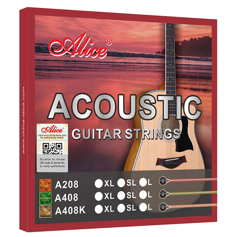 Alice A408  Full set Acoustic  - Musical Instrument Strings review and price