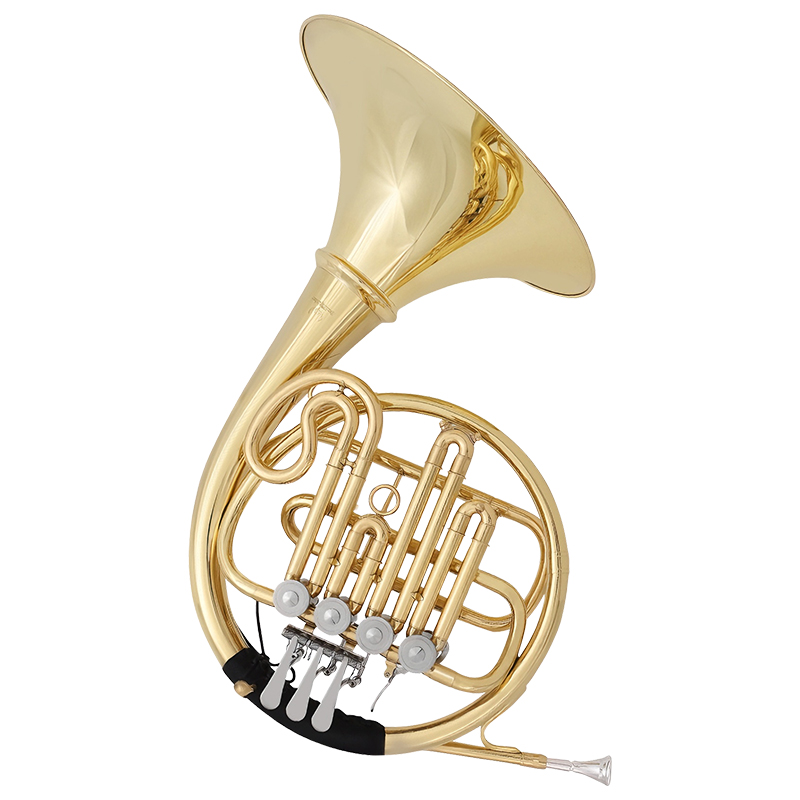 French Horn With Four Keys Lac - Musical Instrument Horn review and price