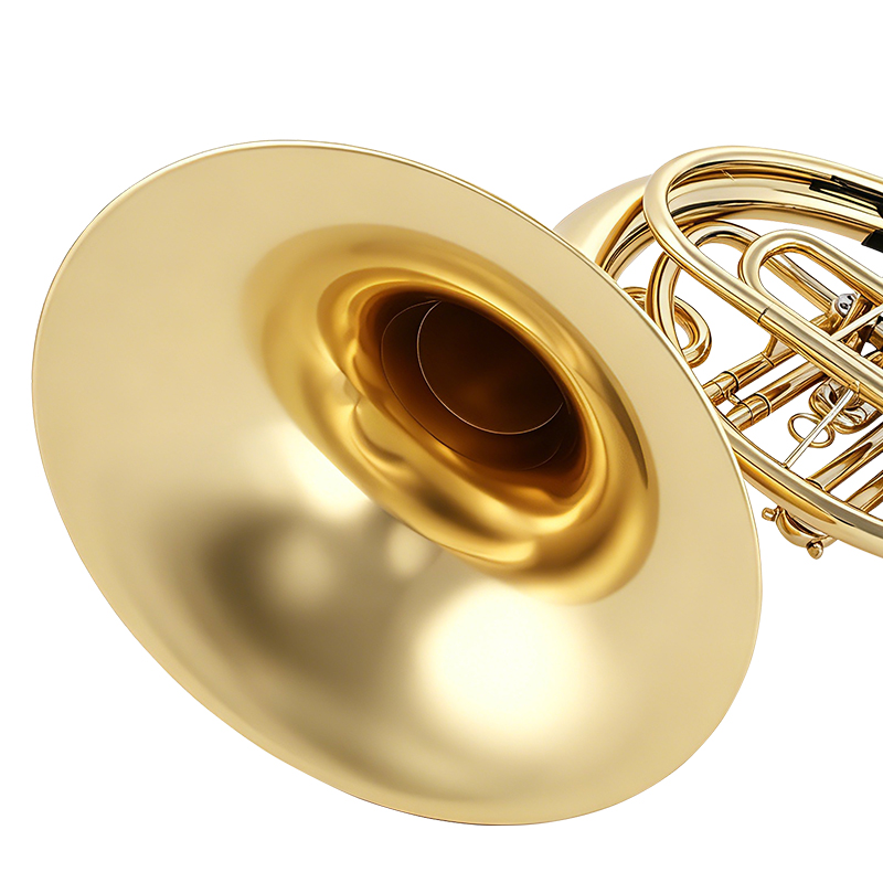 French Horn With Four Keys Lac - Musical Instrument Horn review and price
