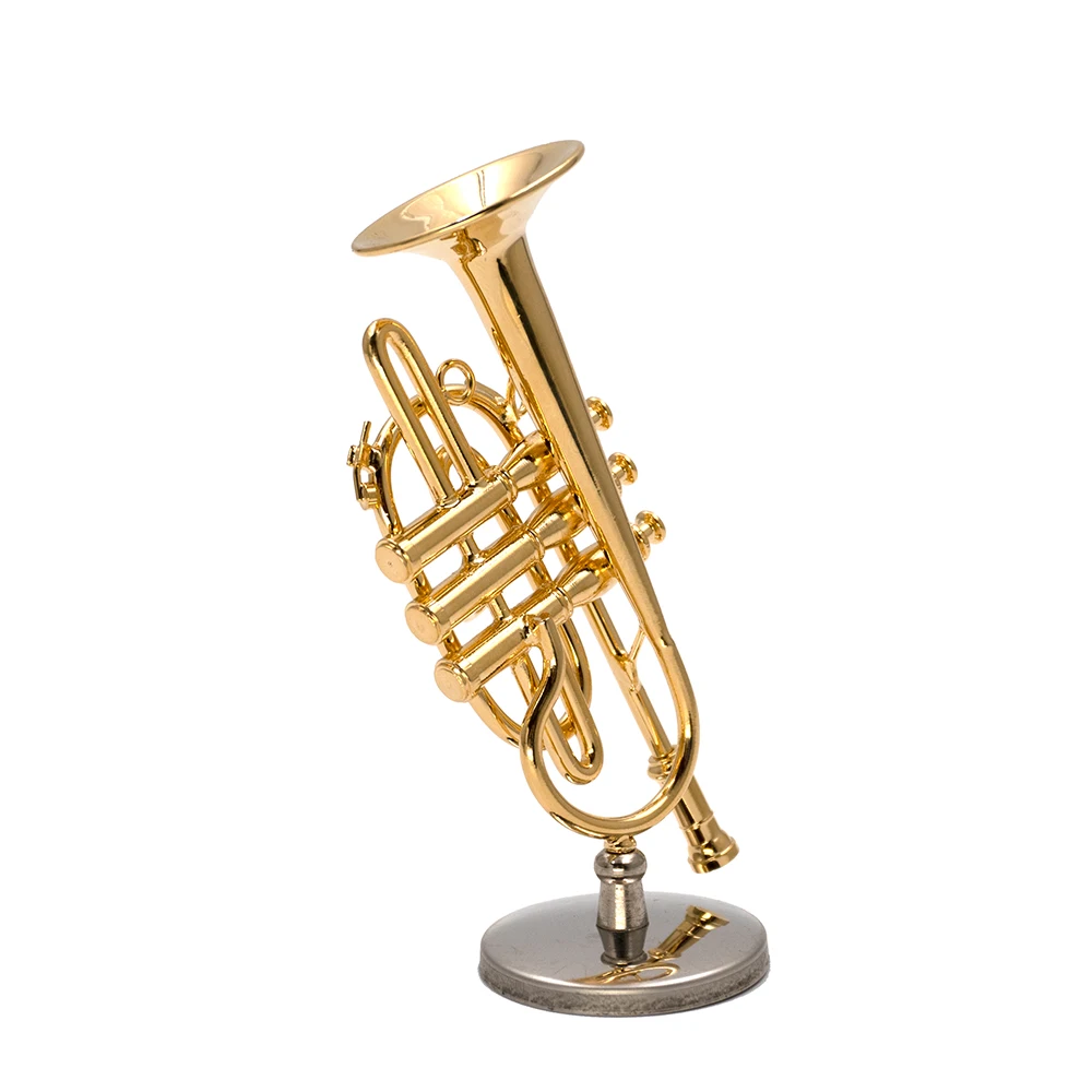 1Pcs Miniature Copper Cornet M - Musical Instrument Cornet review and price