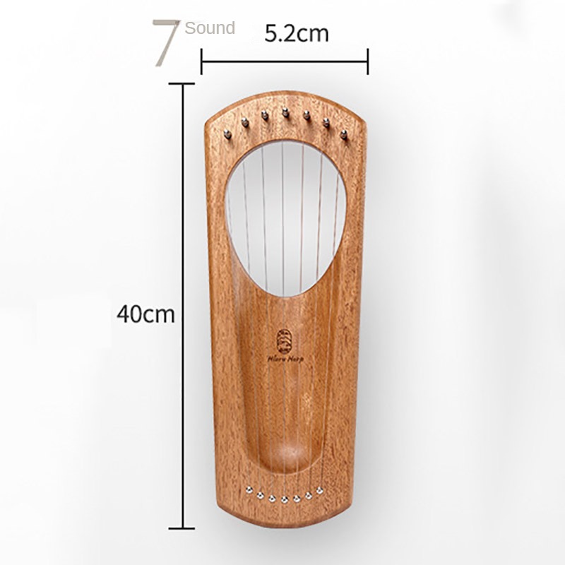 Beech Wood Material Lyre Harp  - Musical Instrument Craft review and price