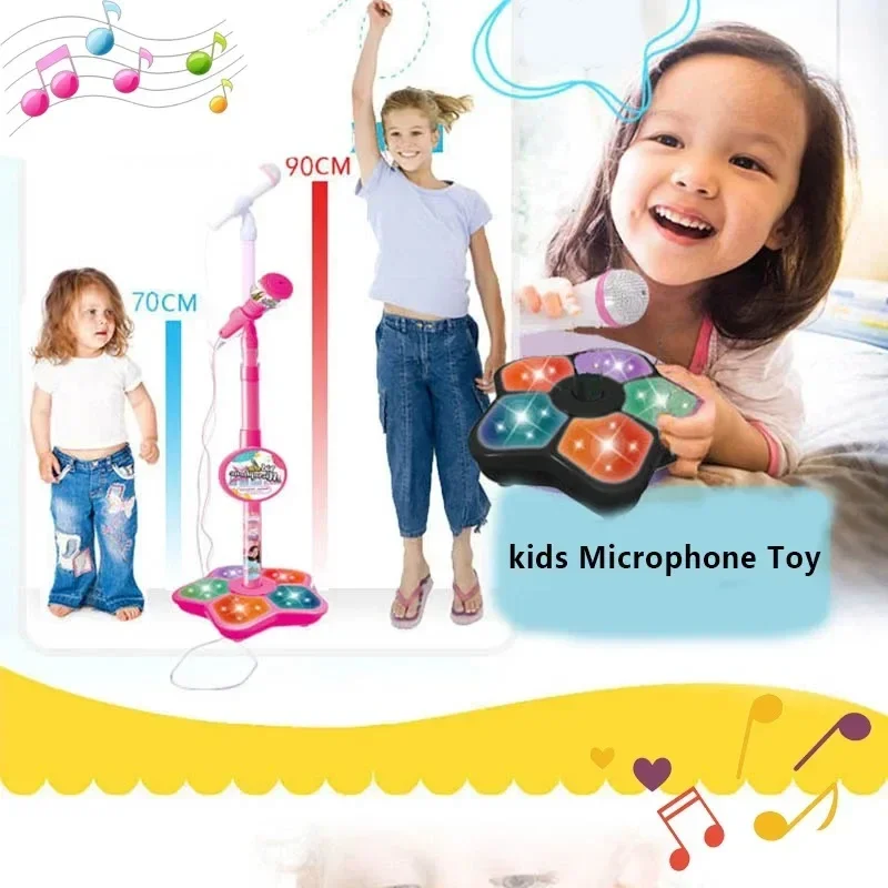Kids Microphone with Stand Kar - Song With Musical Instrument review and price