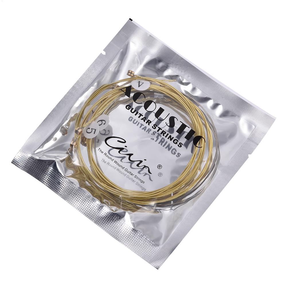 6pcs/set Universal Acoustic Gu - Musical Instrument Strings review and price